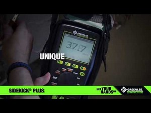 Greenlee SIDEKICK® PLUS Cable Maintenance Test Set