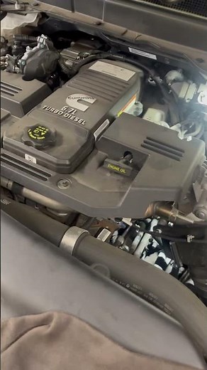 #automobile 2023 Ram 6.7 diesel fuel filter location