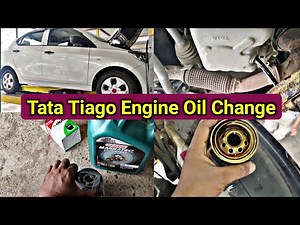 tata tiago engine oil change | How to change tata tiago engine oil