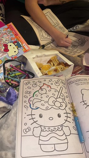 Creative Hello Kitty Coloring Book Experience