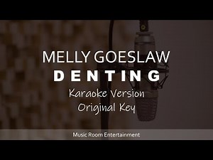 Melly Goeslaw - Denting (Original Key) Karaoke Version