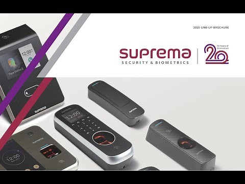 (English) SUPREMA Biometric access control and time and attendance systems.