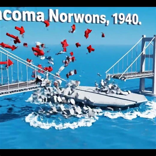 Why bridges don’t collapse in strong winds. #ai #pythonessperspective #robotanimals