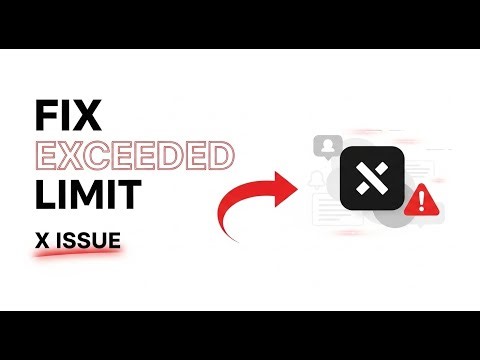 How To Fix X (Twitter) You've Exceeded Limit