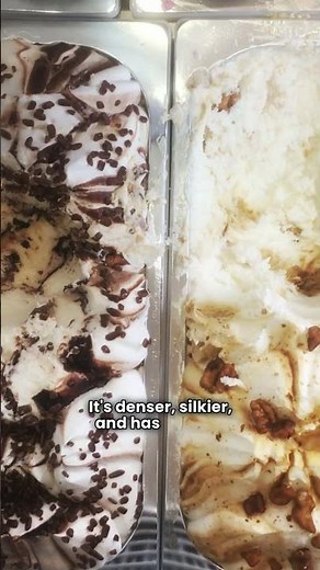 Ice Cream vs Gelato: What’s REALLY Different? 🍦 #FoodFacts