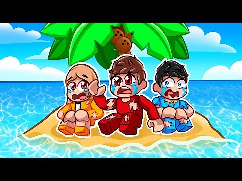 Sobrevivimos 100 DÍAS en Una ISLA DESIERTA en Roblox!