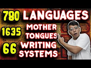 How many LANGUAGES in India #Theindiashow