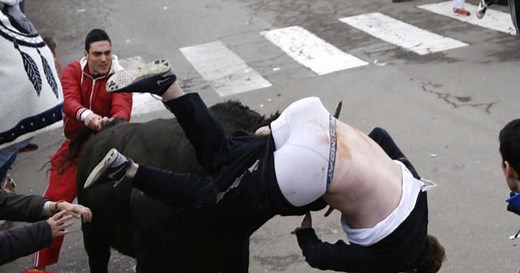 Georgia man gored by bull at Spanish festival