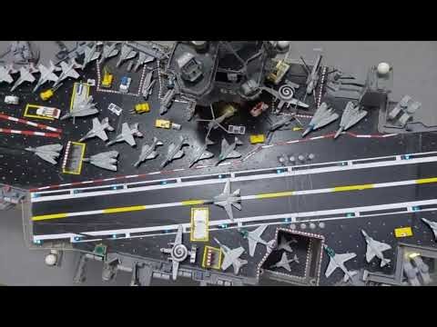 The USS Enterprise CVN 65 - A Scratch Build Model - Scale 1:350