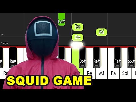 Squid Game Piano Tutorial FACILE