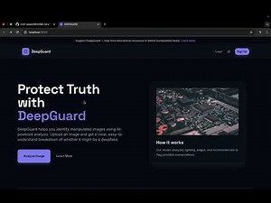 Truth Seeker (DeepGuard) – AI‑Powered Deepfake Detection System | Full Project Demo