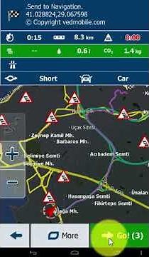 How to send destination place to iGO™ Primo navigation ?