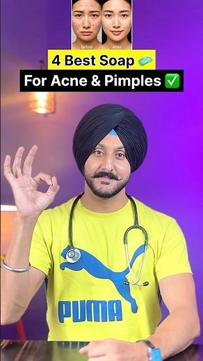Soap For Acne & Pimples✅ #shortsviral #virralshorts #skincaretipsinhindi #skincare