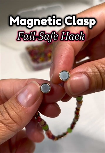 Magnetic Clasp Hack for Secure DIY Bracelets