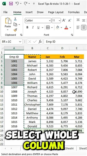 Copy Any Excel Format Instantly Without Format Painter! | Excel Quick Trick