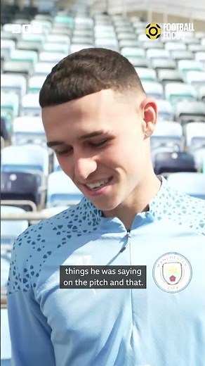 Phil Foden on son Ronnie (El Whey) going viral 😂🌟 #shorts #premierleague #manchestercity