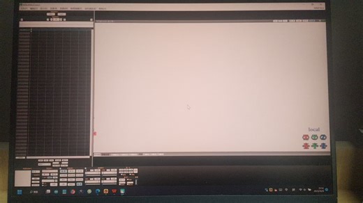 mmd软件打开后全是白屏，有没有大佬解答一下?