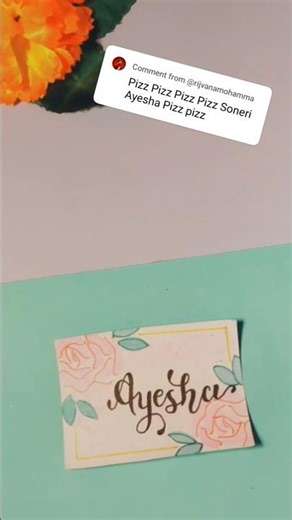 Name Lettering of my Subscribers 💕💫 #shorts