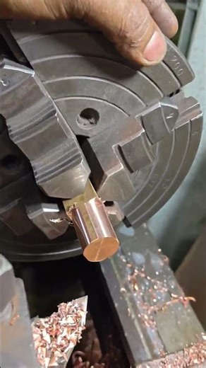 copper square rod turning#short#video