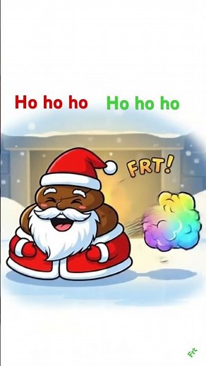 Santa poop frt