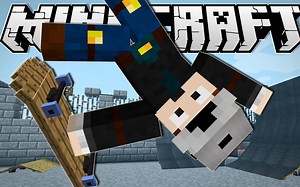 【DanTDM】在我的世界里滑滑板Minecraft SKATEBOARDING IN MINECRAFT!!