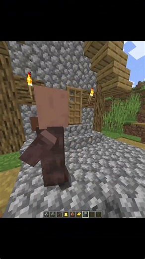 Stone House Build Tutorial Minecraft 🏡 #minecraft #survival #shorts