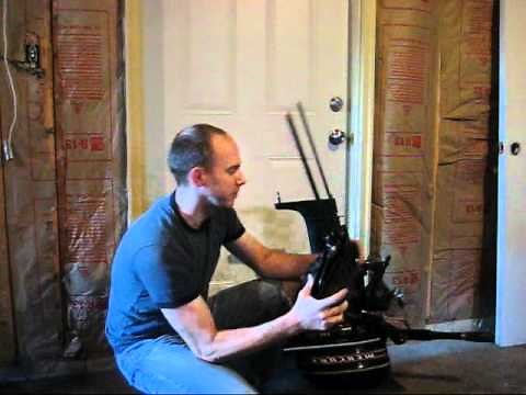 4 hp Mercury Outboard Impeller Repair, replacing the waterpump. Far Reach