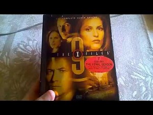 The X-files season 9 DVD