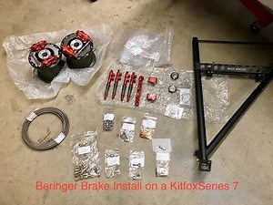 Kitfox 7 Apex Build Episode 22 Beringer Brake Install