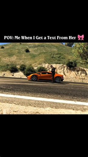POV: When You Get A Text From Her In GTA 5!