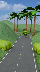 Hulk vs Spiderman Weird Cars Crossing Two Giant Slap Hands in Bollards | Big Star Animation