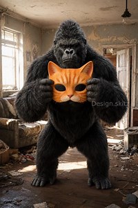 Kingkong Pretends to Be a Cat: Cute Cat Story Video
