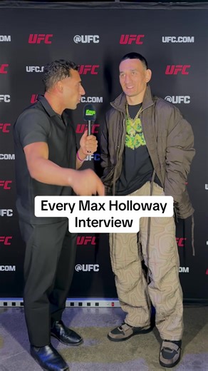 Every Max Holloway Interview #ufc326 | max holloway