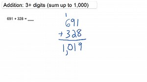 Addition: 3 Digits ( Video ) | Arithmetic