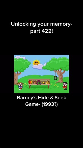 Barney's Hide & Seek Game: Unlocking Your Nostalgia