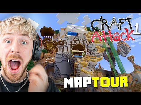Ihr glaubt NIEMALS wie KRASS die ERSTE CRAFT ATTACK map aussieht (10 Jahre alt!)