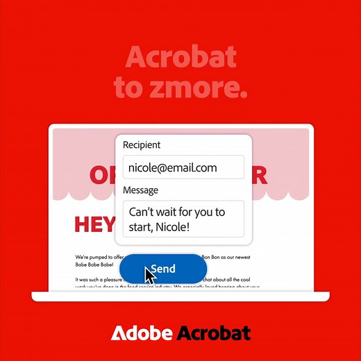 Adobe Acrobat on Reels