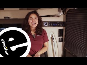 A Closer Look at the Jensen RV Stereo with DVD Player in a 2020 Tiffin Wayfarer Motorhome