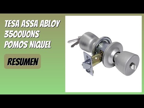 RESEÑA (2026) : Tesa Assa Abloy 3500U0NS Pomos Niquel. DETALLES