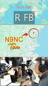 CW QSO #N9NC #HL1SB #NH #USA