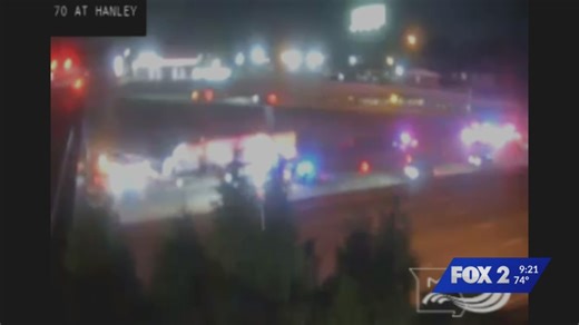 Tractor-trailer crash brings traffic on I-70