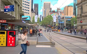 【超清】漫步游澳大利亚墨尔本(Melbourne)市中心｜南半球最负胜名的文化名城 拍摄日期：2022.10