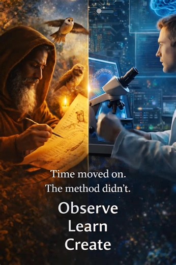 We like to think innovation is something we invented. But most of our greatest breakthroughs didn’t start with technology — they started with attention. Watching how nature flies, heals, communicates, survives. Learning its patterns. Then applying them. The next video takes a closer look at how this ancient approach still shapes modern science — and what that means for the future of discovery. Full video coming soon. | Truth Behind Science