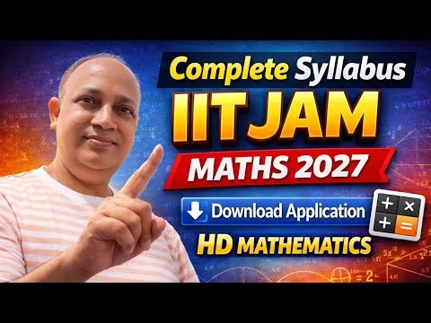 iit jam 2027 csir net/upsc maths/PGT TGT PSC all states//cuet PG/nimcet maths/complete syllabus 
