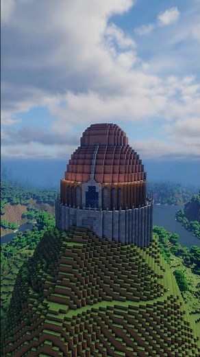 The Sky Dome Citadel | Minecraft Mountain Fortress