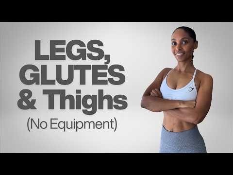 20 min HIPS, LEGS & GLUTES No Equipment Workout | Toning & Shaping 🔥