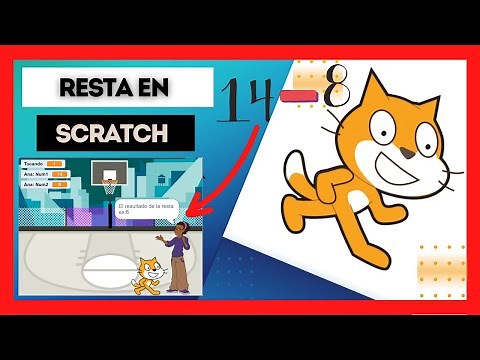 Tutorial Hacer Una RESTA en SCRATCH !!! V3.0