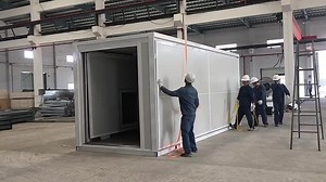 CGCH Cheap Expandable 20FT Container Shop Shipping Container Outdoor Warehouse Expandable Container House