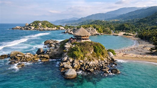 Parque Nacional Natural Tayrona Caribbean paradise of Colombia
