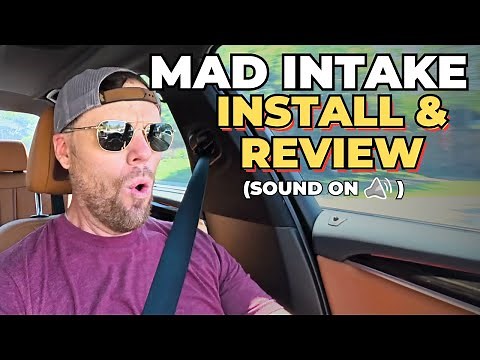Installed a MAD Intake on My BMW G30 540i – Here's What Happened
